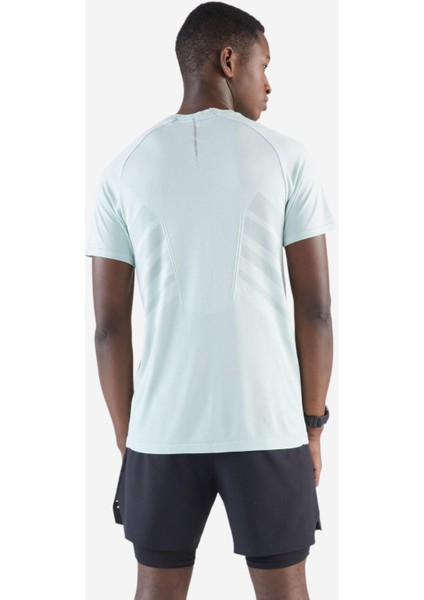 Kiprun T-Shirt De Running Sans Coutures Homme - Kiprun Run 500 Confort Vert modelleri