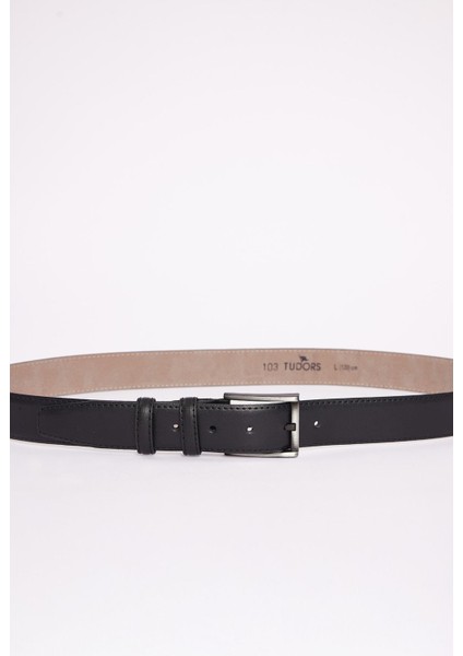 Erkek 2'li Set 3,5 cm Klasik Siyah Kemer fiyatları