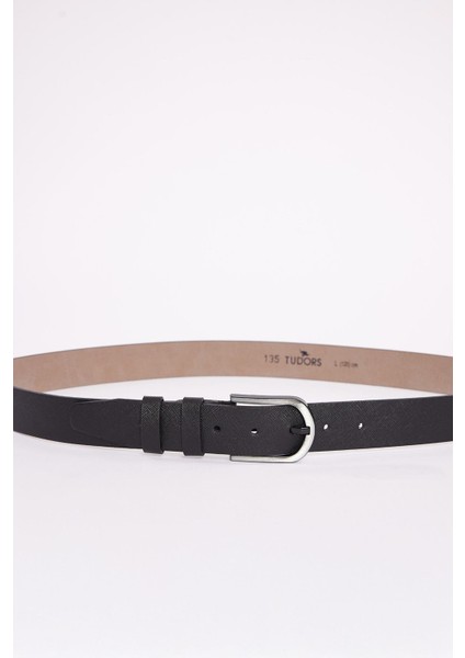 Erkek 2'li Set 3,5 cm Klasik Siyah Kemer fırsatları