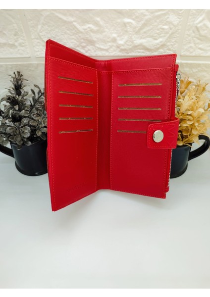 Hmx Polo Kırmızı Telefon Bölmeli Cüzdan fiyatları