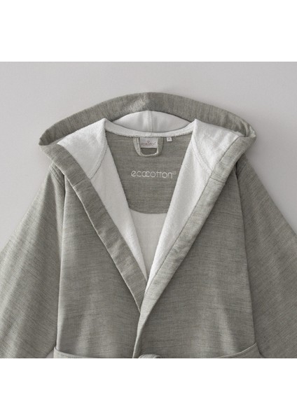 Erva Erkek Bornoz %100 Organik Pamuk Keten Melanj Haki fiyatları