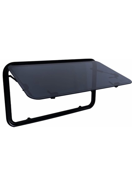 30X50CM Beyaz Pervazlı Karavan Camı