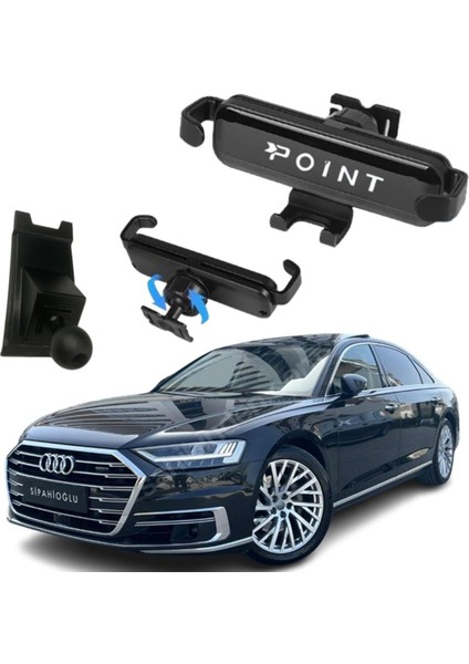 Audi A8 Araca Özel Cep Telefon Tutacağı Robotik Oynar Başlıklı 2018 - 2023 Arası Profesyonel Ürün