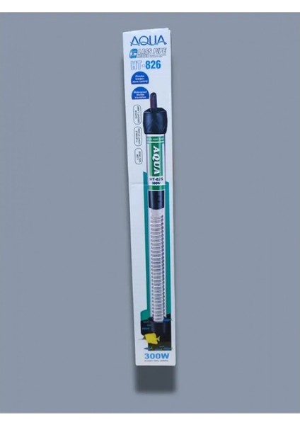 Aqua Akvaryum Isıtıcı 300 Watt – Termostatlı Cam Isıtıcı