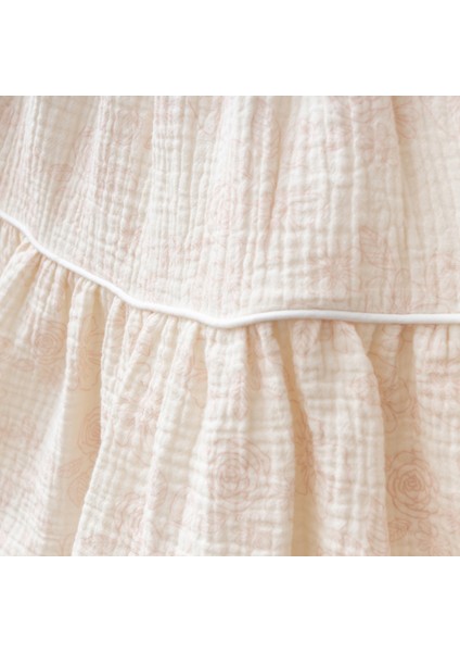 Çiçek Baskılı Kız Bebe Elbise modelleri