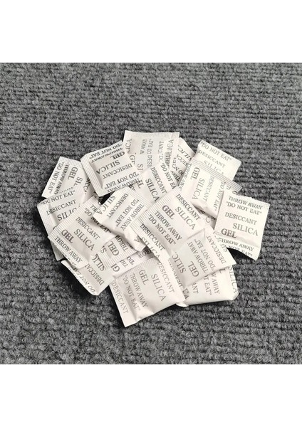 1g 50/100/200/500 Paketler Toksik Değildir Değiştirme Silika Jel Kurutant Nemli Mutfak Odası Yaşam Nem Altçısı Emici Torba Renk: Silika Jel Kurutucu Sayısı: 100 (Yurt Dışından)