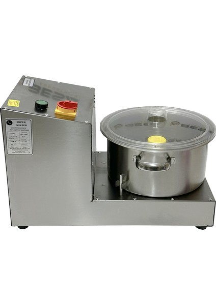 Süper Mikser 8 Litre 4 Bıçaklı Soğan Doğrama Lahmacun Içi Hazırlama Makinesi fırsatları