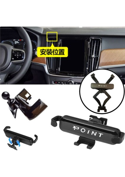 Volvo V90 Cep Telefonu Tutacağı Havalandırma Robotik Açılır Kapanır 2016 - 2024 Arası