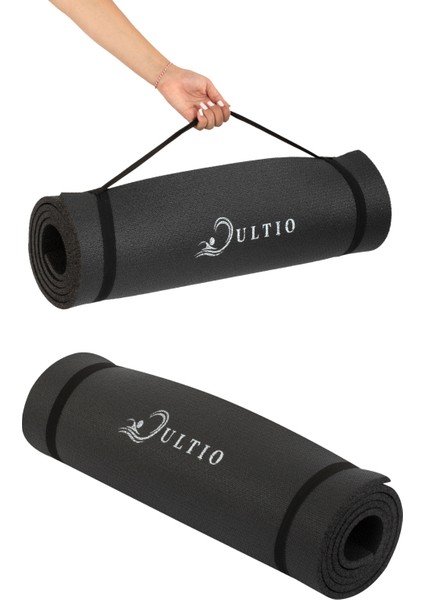 Taşıma Askılı 10 mm Pilates Minderi Kaymaz Taban Yoga Matı Isteğe Bağlı Kamp Matı