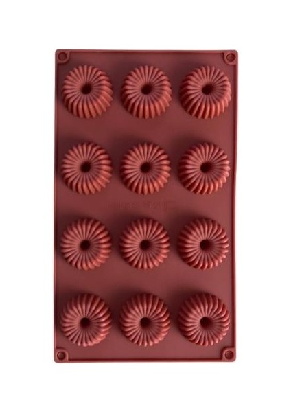 Silikon Kek Kalıbı Tırtıklı