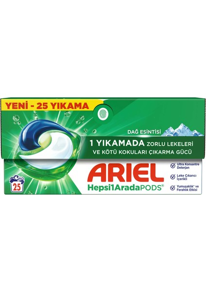Pods Kapsül Çamaşır Deterjanı Baz 25'li fiyatları