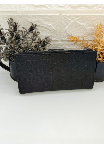 Hmx Polo Siyah Telefon Bölmeli Cüzdan modelleri