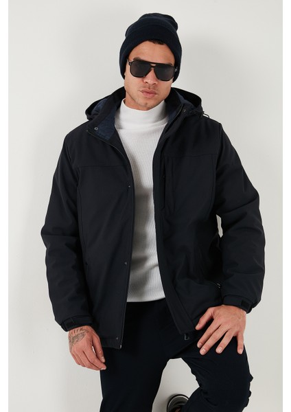 Regular Fit Çıkarılabilir Kapüşonlu Astarlı Mont Erkek Mont 497HECTOR fiyatları
