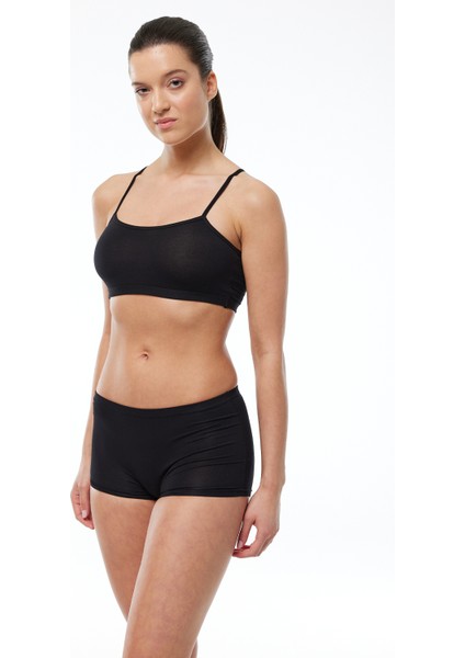 Kadın Siyah Modal Boxer 109 fiyatları