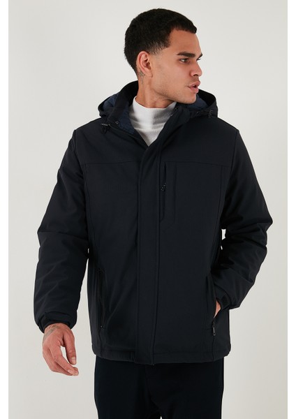 Regular Fit Çıkarılabilir Kapüşonlu Astarlı Mont Erkek Mont 497HECTOR fırsatları