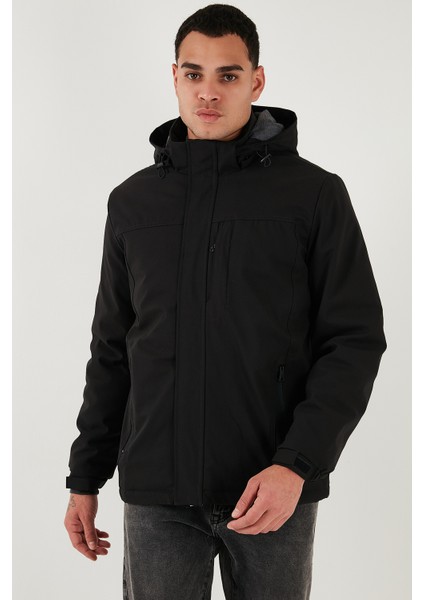 Regular Fit Çıkarılabilir Kapüşonlu Astarlı Mont Erkek Mont 497HECTOR fırsatları