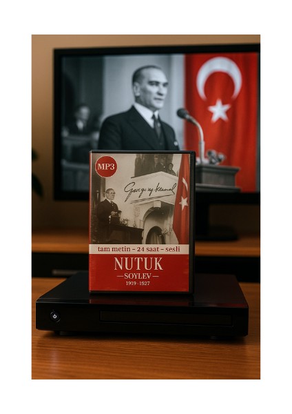 24 Saat Sesli Nutuk Söylev 1919 – 1927 (Mp3) – CD