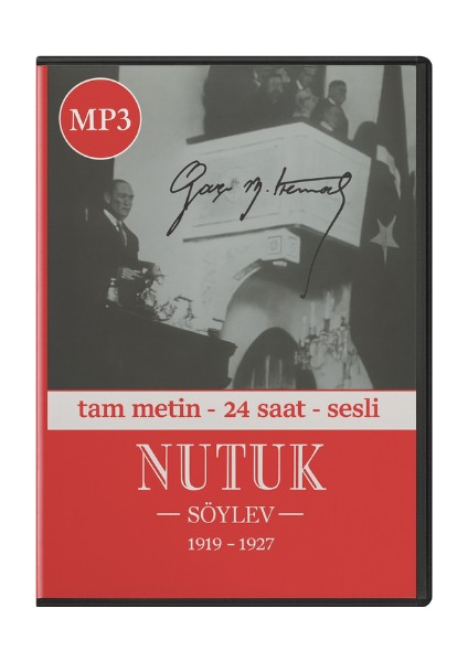 24 Saat Sesli Nutuk Söylev 1919 – 1927 (Mp3) – CD fiyatları