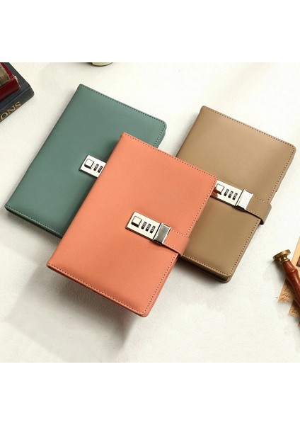 Kilitli Ajanda Günlük Not Defteri Notebook Yeşil Ithal Ürün fırsatları