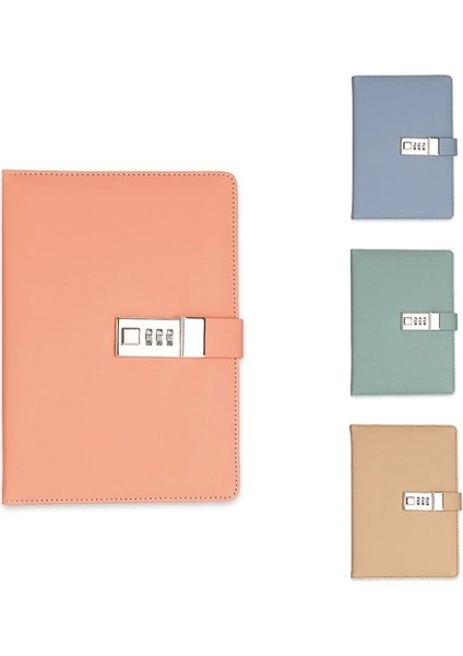 Kilitli Ajanda Günlük Not Defteri Notebook Yeşil Ithal Ürün