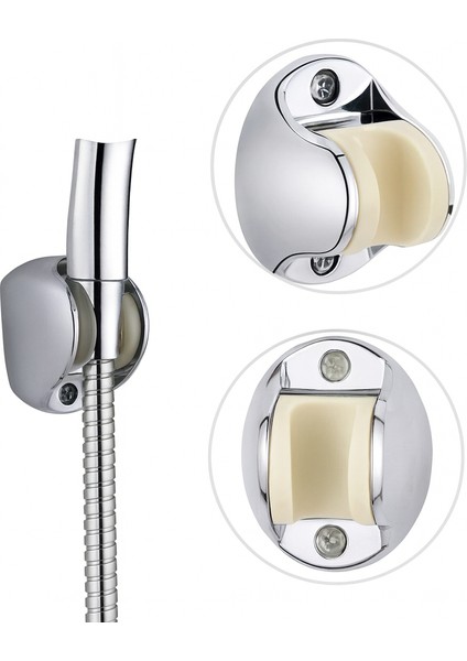 Vidalı Ayarlanabilir Duş Başlığı Tutucu – Suya Dayanıklı El Duşu Sabitleme Aparatı Banyo Aksesuarı modelleri