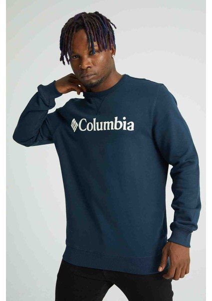 Lodge Lacivert Bisiklet Yaka