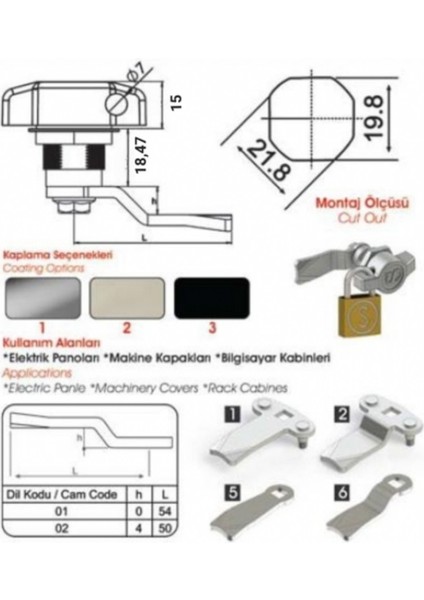 Asma Hamili Pano Kilit 311-3