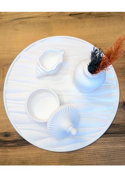 Tasarım Dalgalı Tabak 5 Li Dekor fiyatları