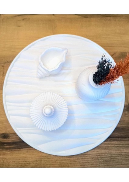 Tasarım Dalgalı Tabak 5 Li Dekor modelleri