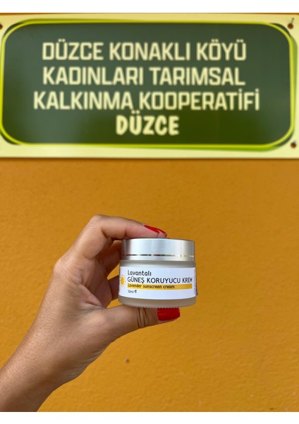 Lavantalı Güneş Kremi 50 ml