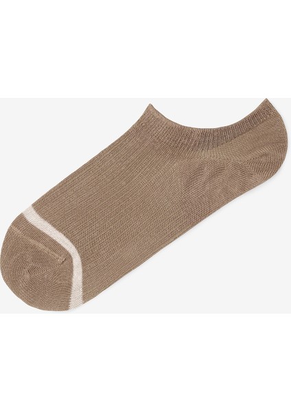 3 Çift Pamuklu Çizgili Sneaker Çorap fırsatları