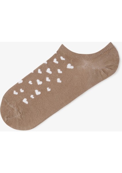 3 Çift Pamuklu Kedi Desenli Sneaker Çorap fiyatları