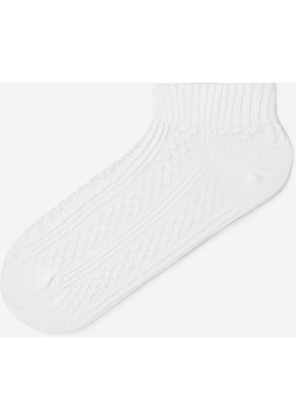 5 Çift Pamuklu Kalın Bilek Detaylı Patik Çorap fiyatları