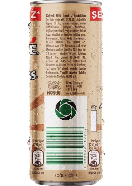 Xpress Café Latte Şeker Ilavesiz Soğuk Kahve 250ML X24 modelleri