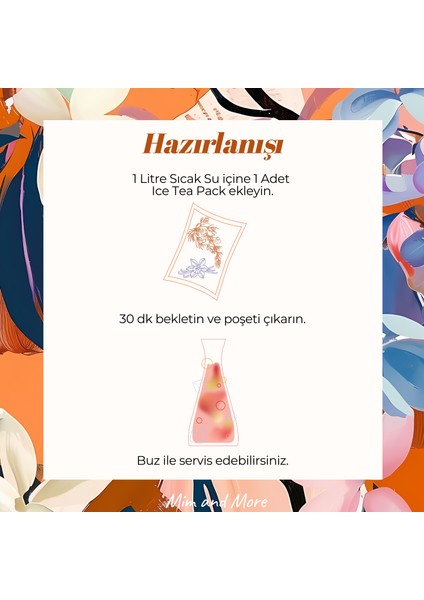 Rooibos Vanilla Ice Tea Pack 5 x 20 gr fırsatları