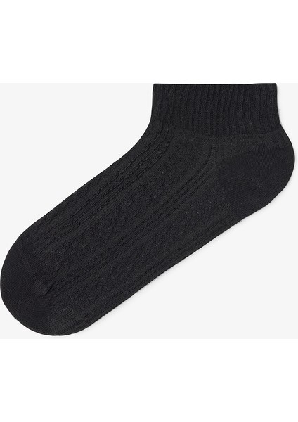 5 Çift Pamuklu Kalın Bilek Detaylı Patik Çorap fiyatları