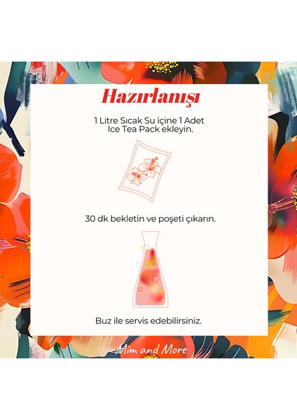 Hibiskus Ice Tea Pack 5 x 20 gr indirimleri