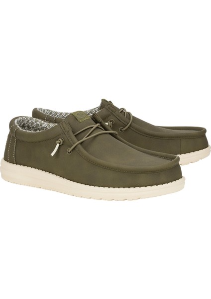 Erkek Oxford ( Klasik) HD.41894-337 Hey Dude Wally Classic Olive fiyatları