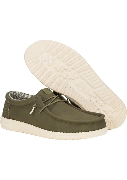 Erkek Oxford ( Klasik) HD.41894-337 Hey Dude Wally Classic Olive modelleri