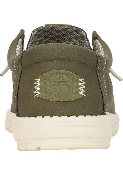 Erkek Oxford ( Klasik) HD.41894-337 Hey Dude Wally Classic Olive indirimleri