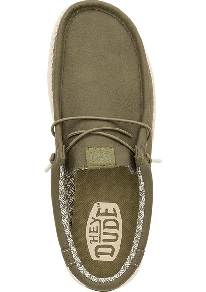 Erkek Oxford ( Klasik) HD.41894-337 Hey Dude Wally Classic Olive