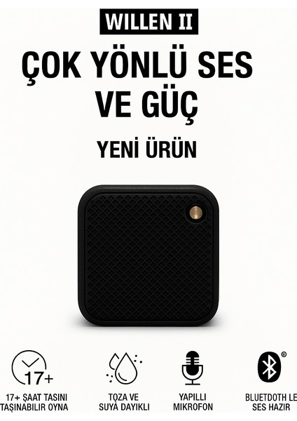 Willen Taşınabilir Su Geçirmez Bluetooth Hoparlör Süper Bass Çift Bağlantı Speaker Ses Bombası fiyatları