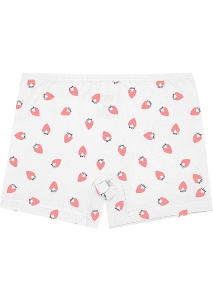 Kız Çocuk Boxer 3'lü Baskılı (%96 Pamuk - %4 Elastan) modelleri