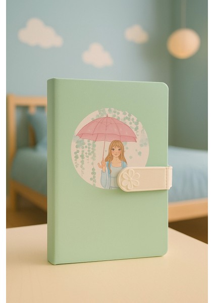 Çocuk Kilitli Resimli Anı Defteri 100 Yaprak Ithal Ürün Yağmur fiyatları