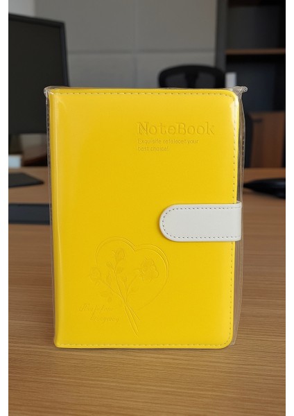 Mıknatıslı Ajanda Günlük Not Defteri Notebook Sarı Ithal Ürün fiyatları