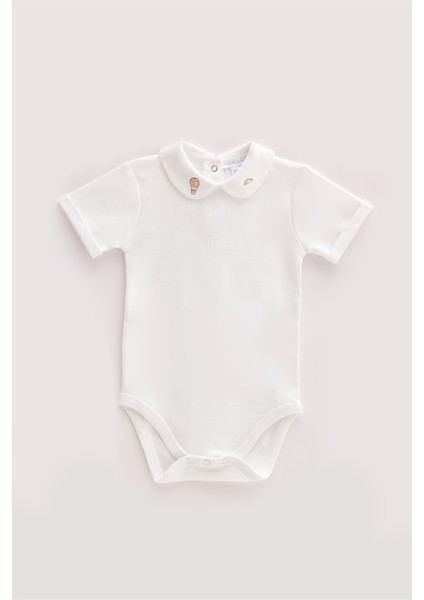 Nakışlı Body - Toile De Jouy / Bej