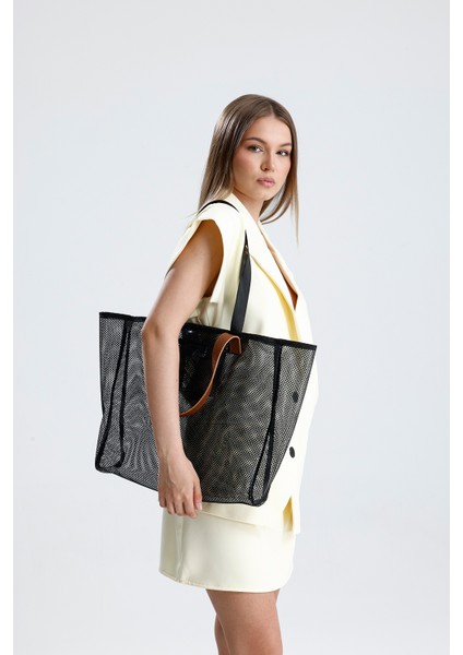 Kadın Büyük Boy Plaj Ve Alışveriş Shopper Tote Omuz Çantası fırsatları