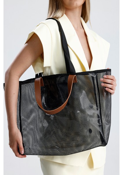 Kadın Büyük Boy Plaj Ve Alışveriş Shopper Tote Omuz Çantası indirimleri