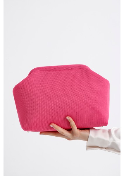 Kadın Pembe Clutch Portföy El Çantası fiyatları