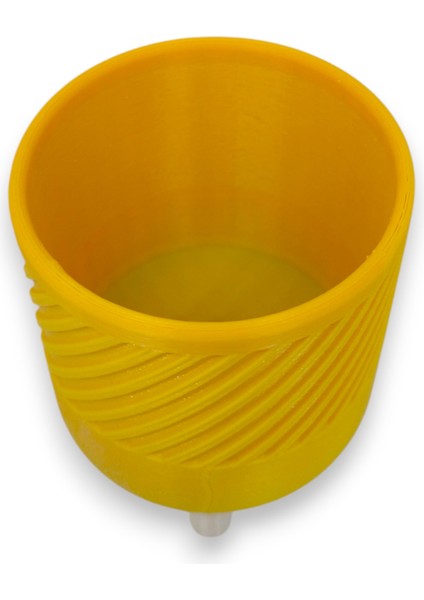 3D Gökkuşağı Renkli Saksı - Kompakt Saksı - Dekoratif ve Modern Tasarım fırsatları